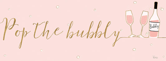 Underlined Bubbly III Pink