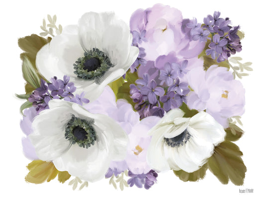 Lilacs and Anemones