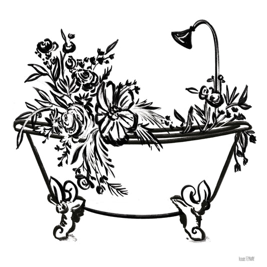 Vintage Floral Tub II