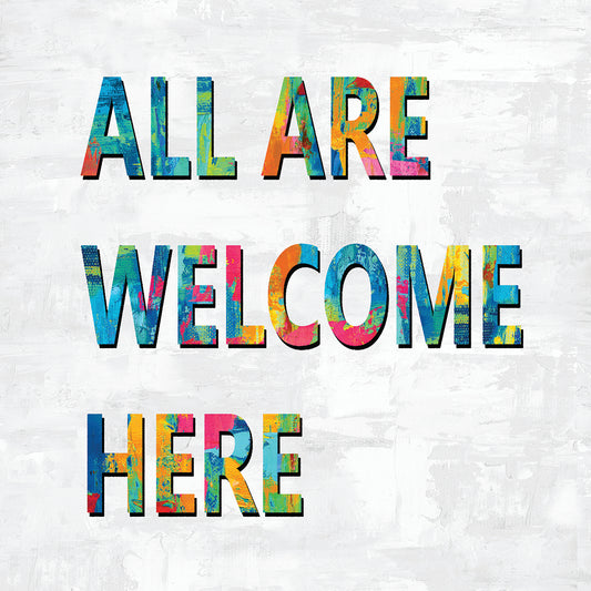 All Are Welcome Here in Color