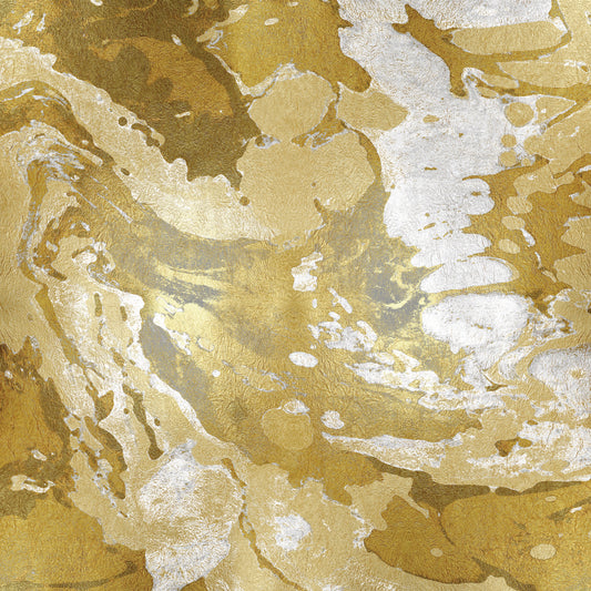 Marbleized in Gold and Silver 2