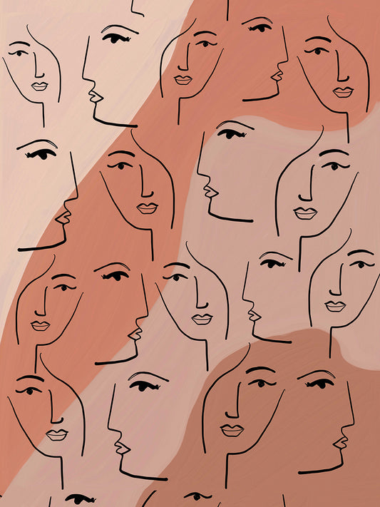 Abstract Faces 1