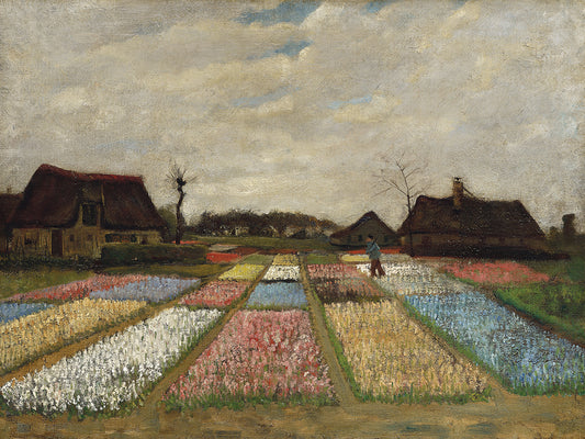 Flower Beds in Holland (c. 1883)