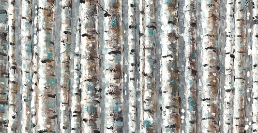 Birch Abstraction Panel