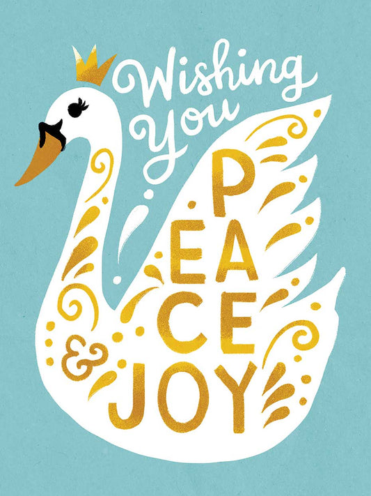 Swan Peace ceand Joy