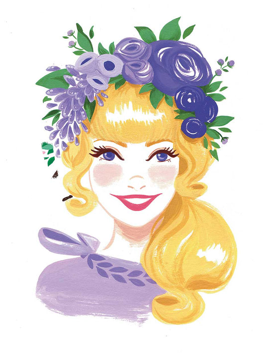 Lilac Garden Lady