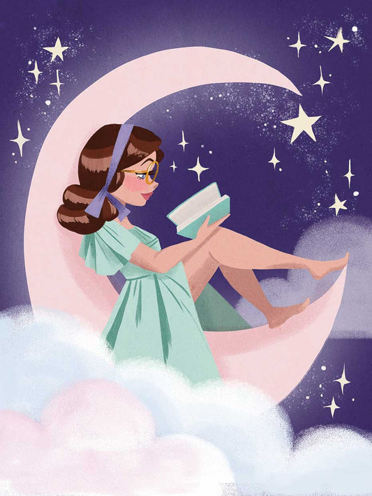 Reading On The Moon