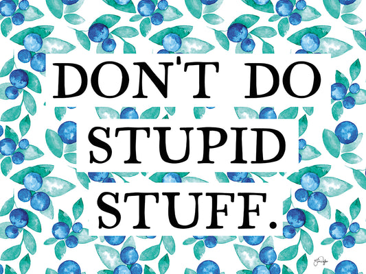Don't Do Stupid Stuff