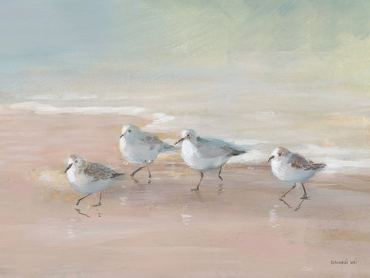 Shorebirds on the Sand I