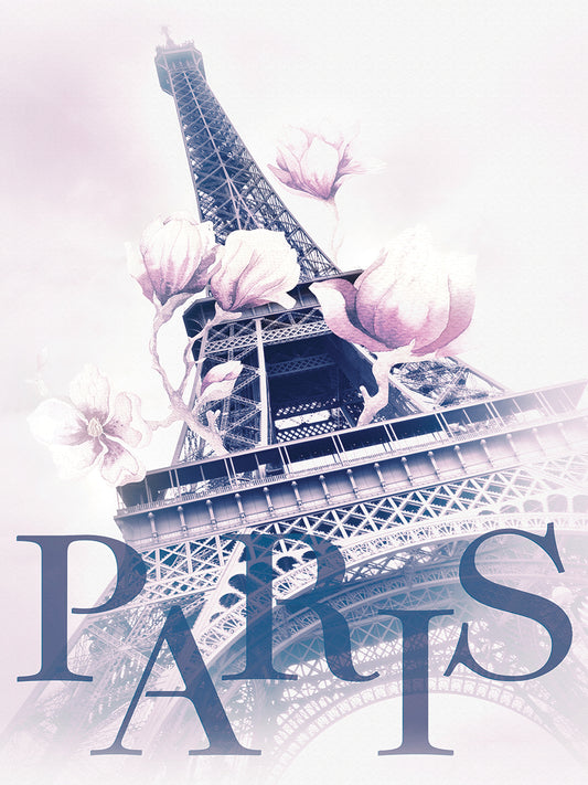 PARIS Magnolia Eiffel Tower - blue