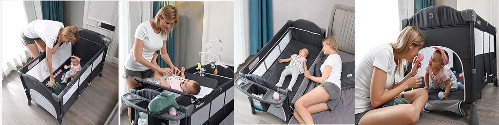 Multi-function baby bassinet crib so sleeper 
