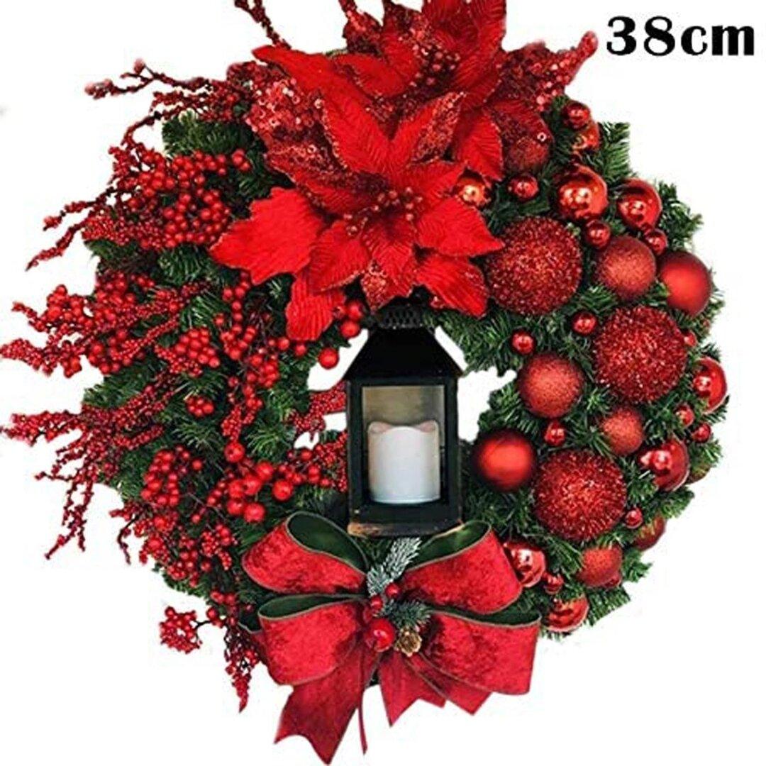 Front Door Wreaths - Red