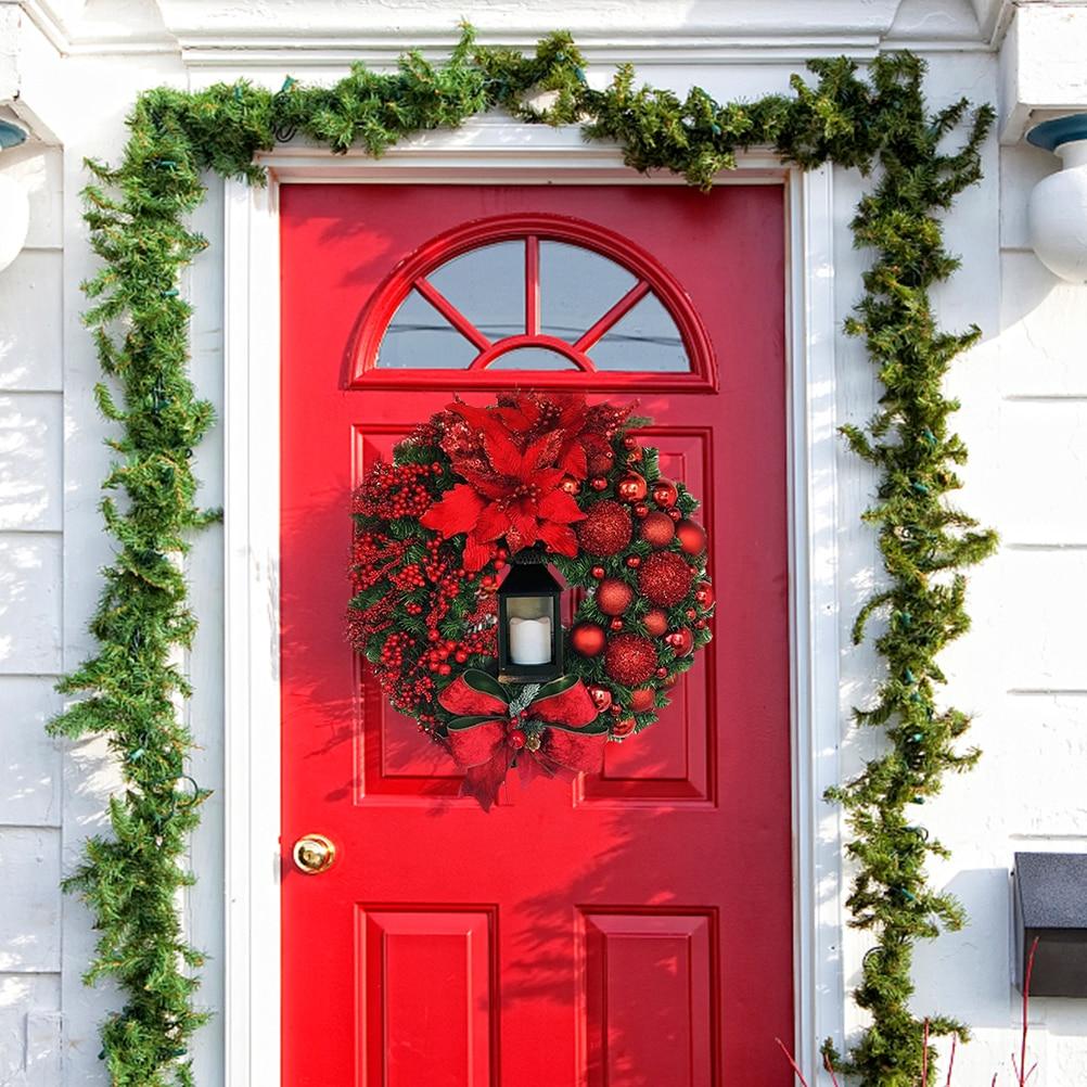 Front Door Wreaths - Red