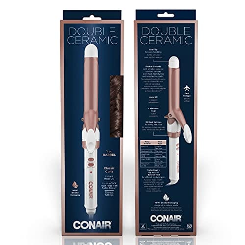 Conair Double Ceramic 1-Inch Curling Iron