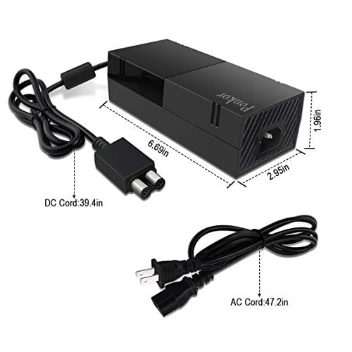 Xbox One Power Supply Xbox One Power Brick Power Box Power Block Replacement Adapter AC Power Cord Cable for Microsoft Xbox One