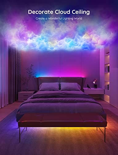 Govee RGBIC LED Strip Lights, 16.4ft Smart LED Lights for Bedroom, Bluetooth LED Lights APP Control, DIY Multiple Colors on One Line, Color Changing LED Lights Music Sync for Gaming Room, Indoor