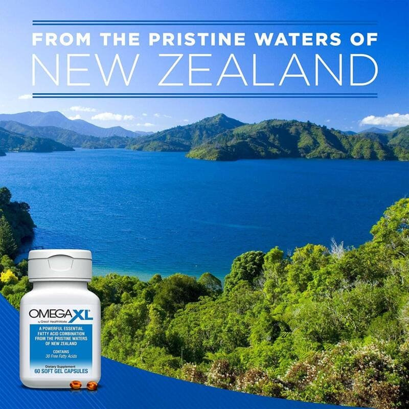 Omega XL 120 Capsules - Green Lipped Mussel New Zealand Omega 3