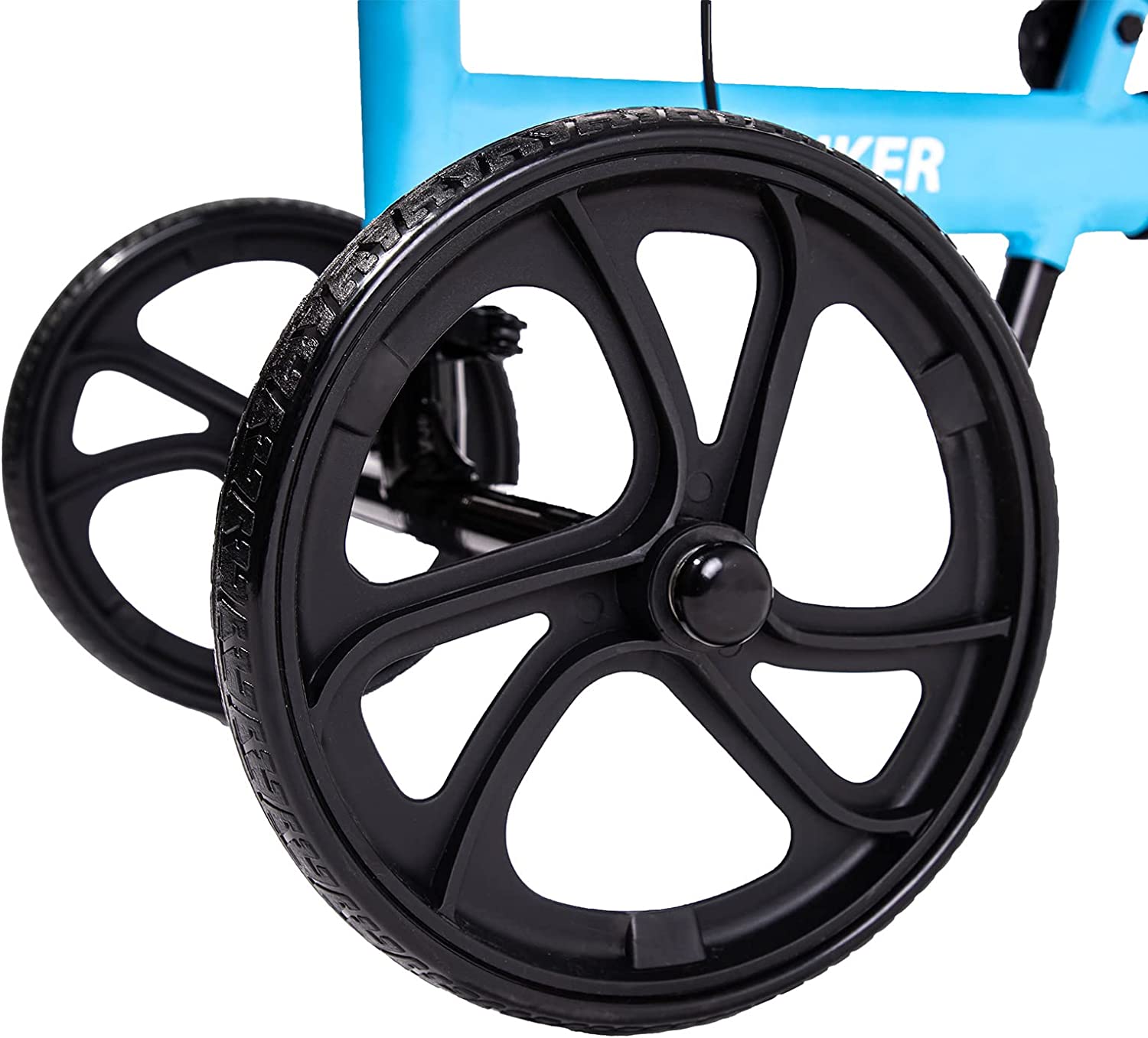 MT-9251 ELENKER?  Best Value Knee Walker Steerable Medical Scooter Crutch Alternative with Dual Braking System Sky Blue