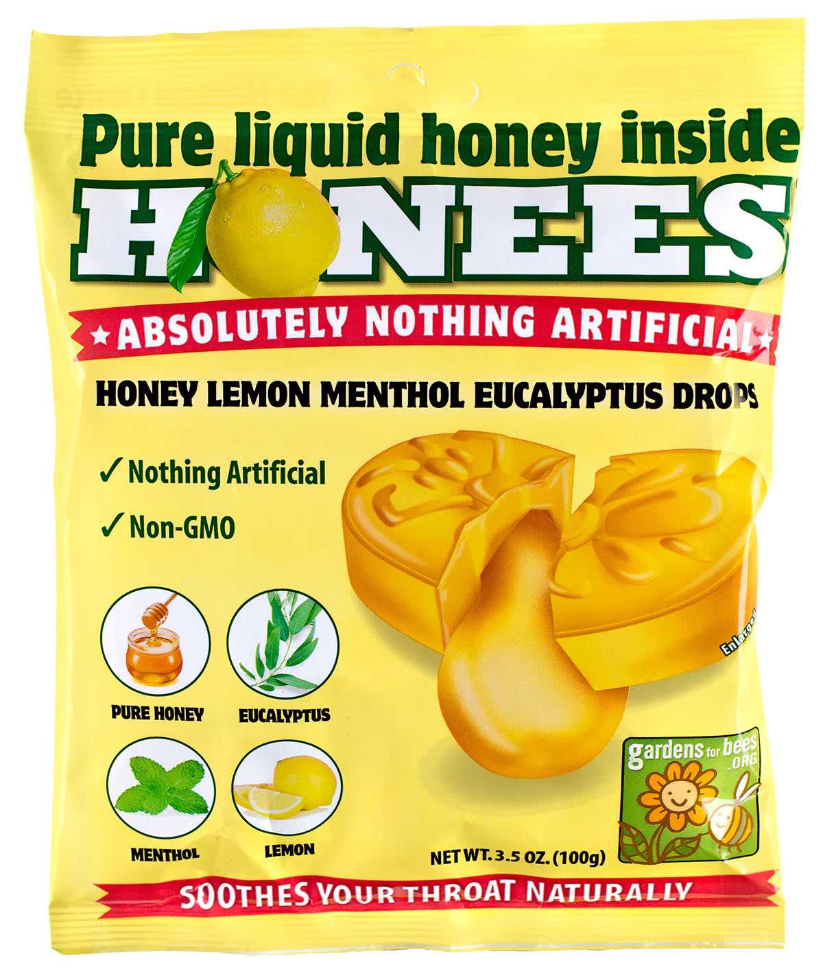 Honees Honey Lemon Eucalyptus Drops