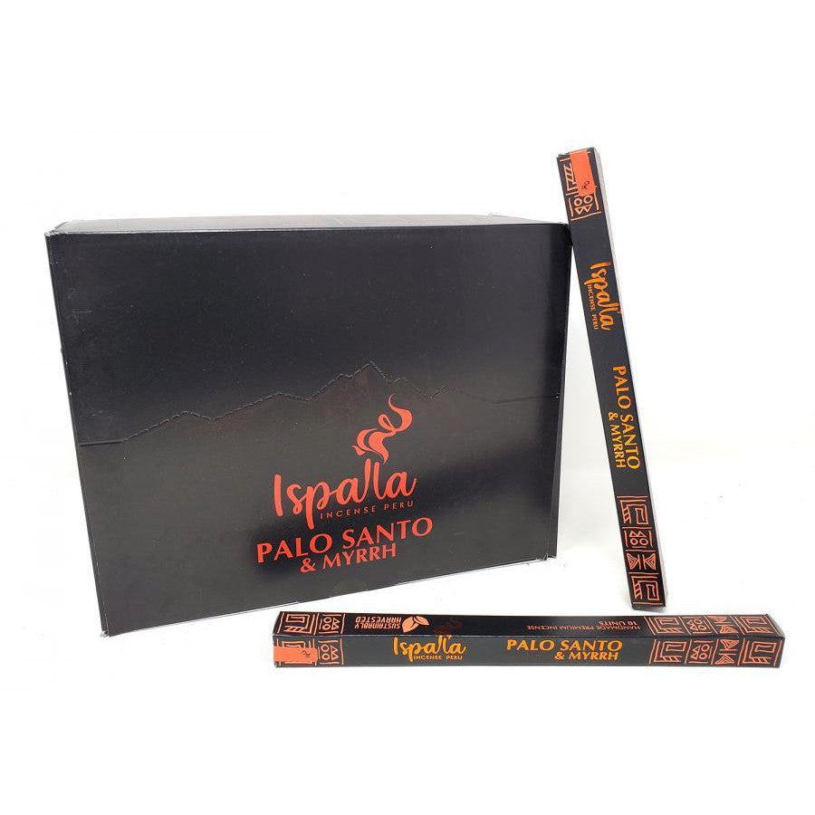 Ispalla Display - Myrrh & Palo Santo Incense Sticks (50 Packs of 10 Incense)