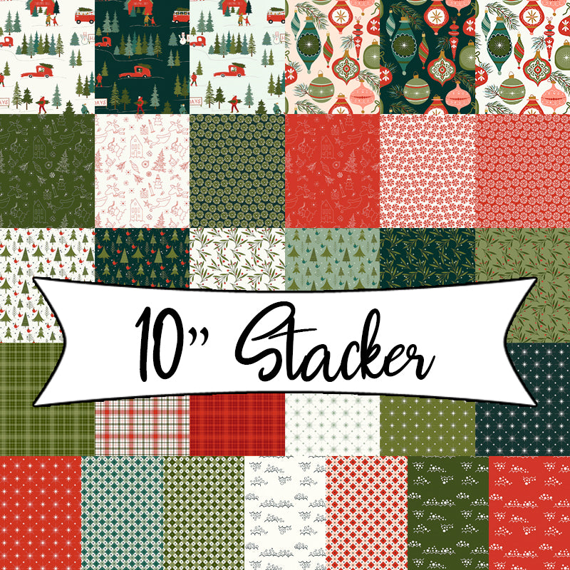  Christmas is in Town 10" Stacker 