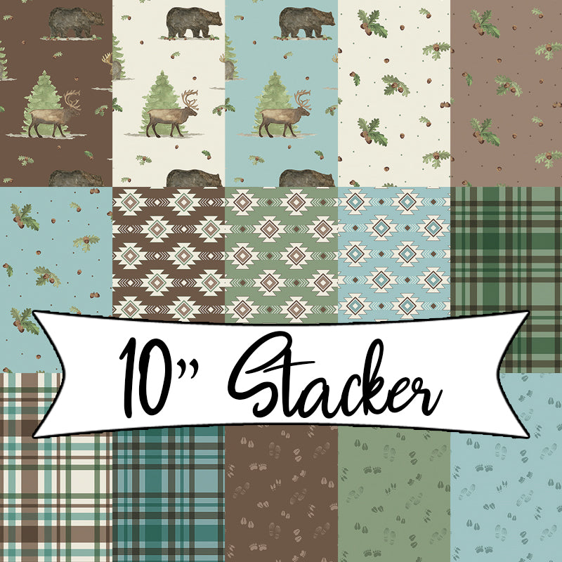 Let's Get Lost in the Woods 10" Stacker 