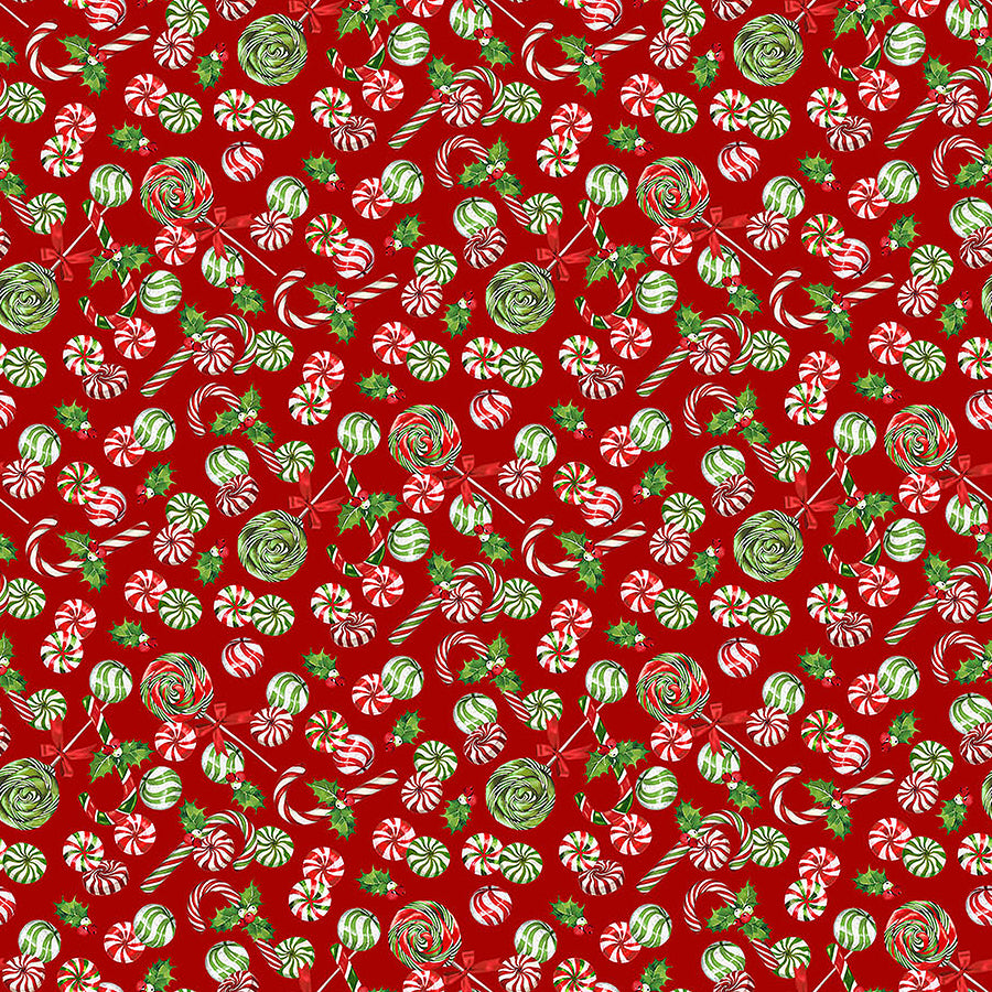  Letters to Santa Candy Red Multi 
