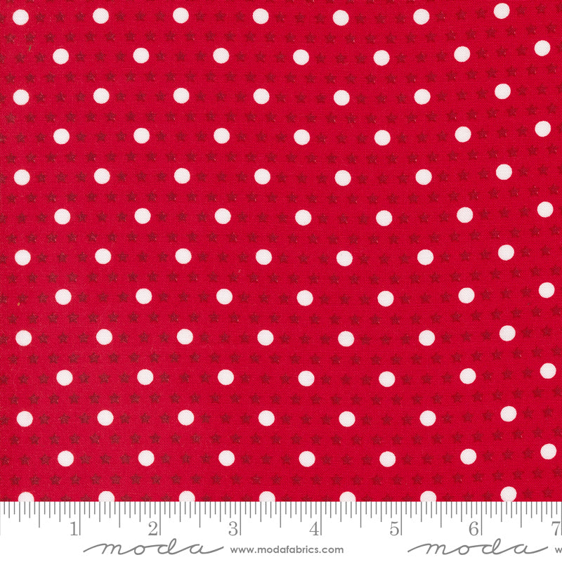 Starberry Polka Dots Red 