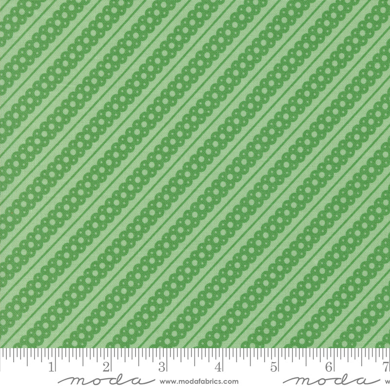  Kitty Christmas Stripes Mint 