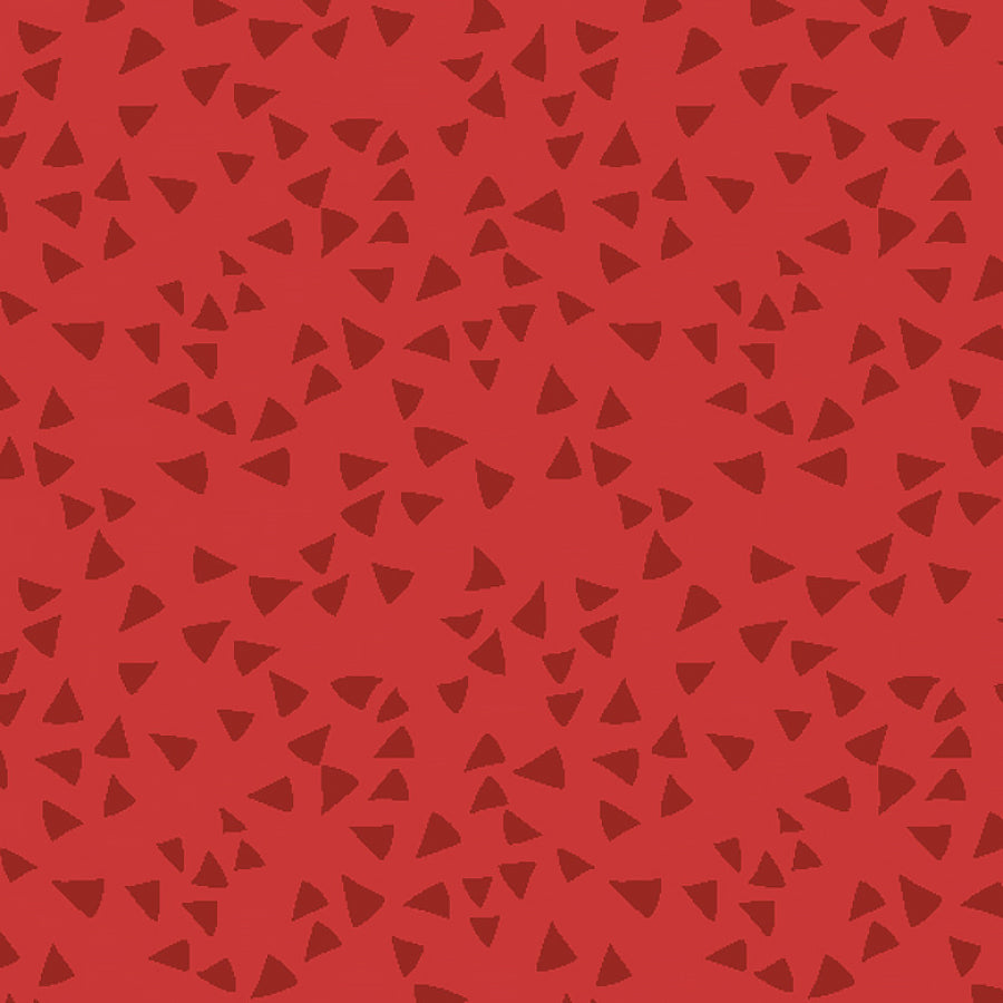  Farm-tastic Friends Tossed Triangles Red 