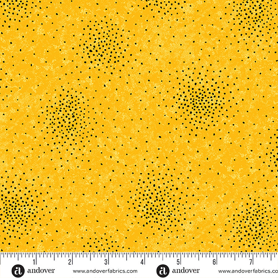 Sunflower Meadow Texture Dot Yellow 