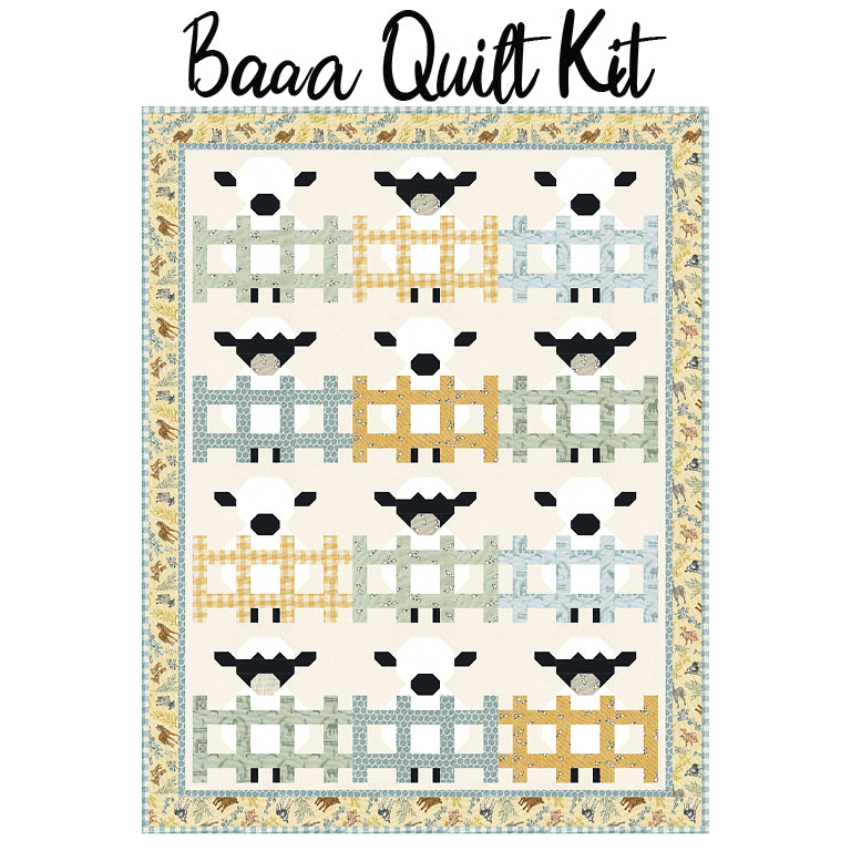  Baaa Quilt Kit with Willow's Farm from Moda 