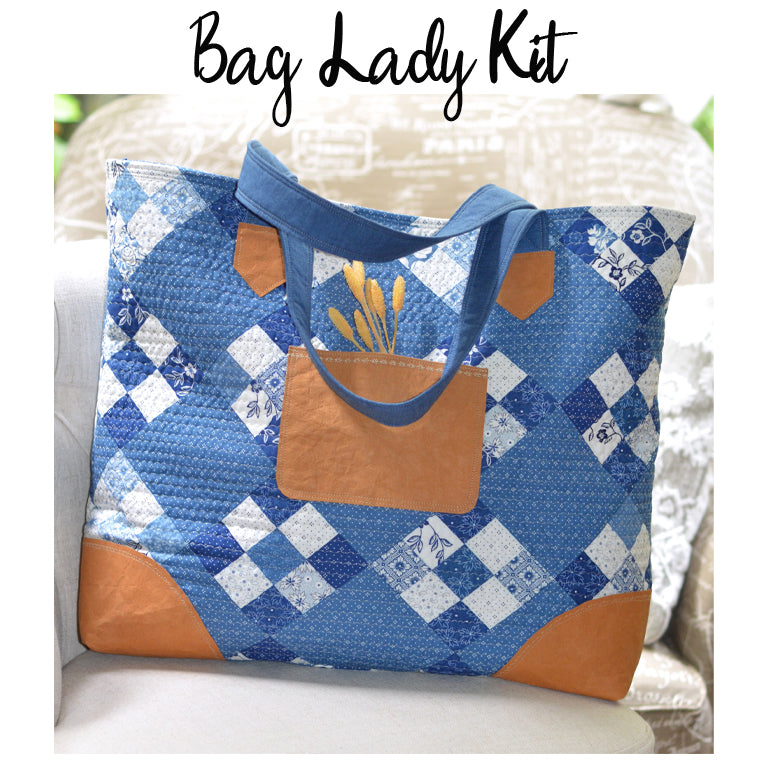  Bag Lady Kit with Denim & Daisies from Moda 
