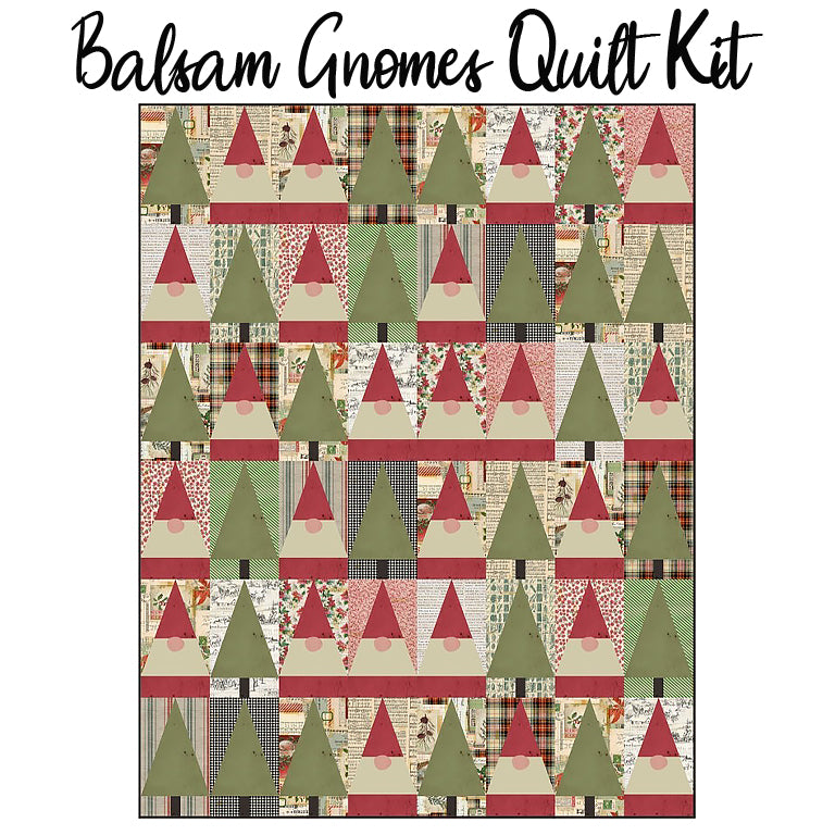  Balsam Gnomes Quilt Kit with Holidays Past from Free Spirit 