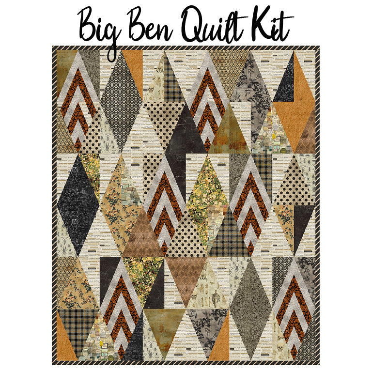  Big Ben Quilt Kit with Laboratory from Free Spirit 