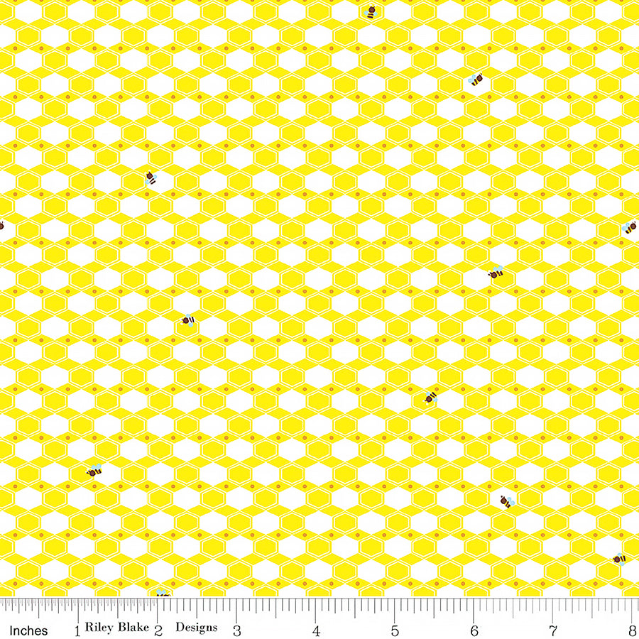 100 Aker Woods Honey Hex Yellow 