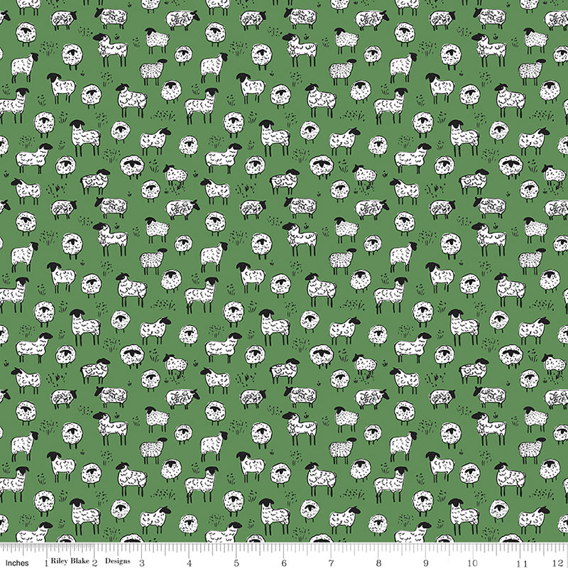  Farm Livin' Sheep Green 