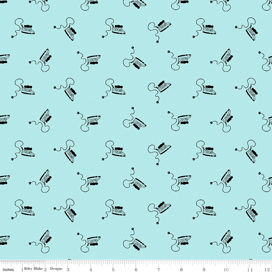  Press On Mini Irons Aqua 