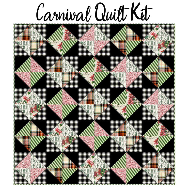 Carnival Quilt Kit with Holidays Past from Free Spirit 