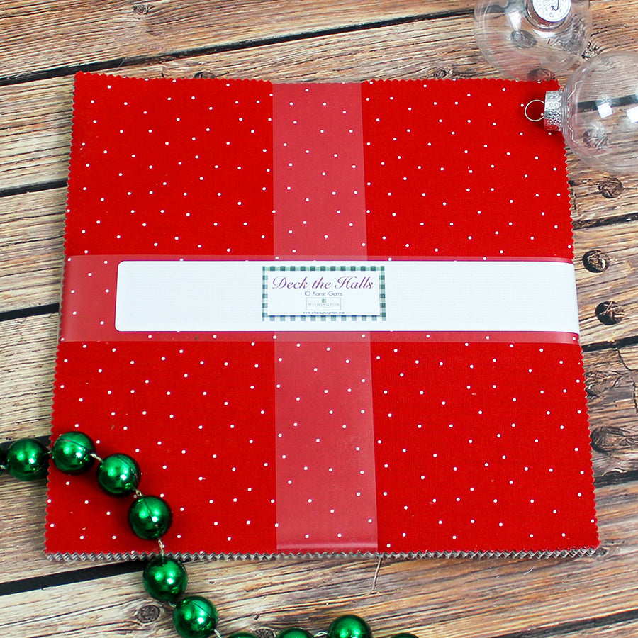 Deck the Halls 10 Karat Gems 10" Squares 