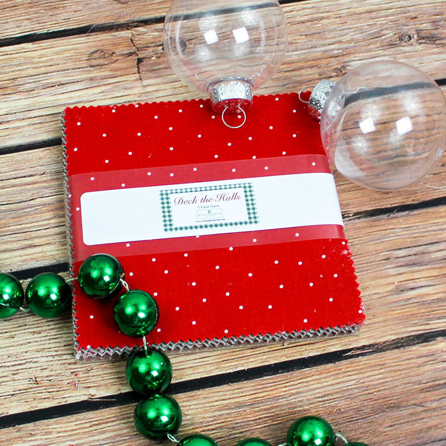  Deck the Halls 5 Karat Gems 5" Squares 