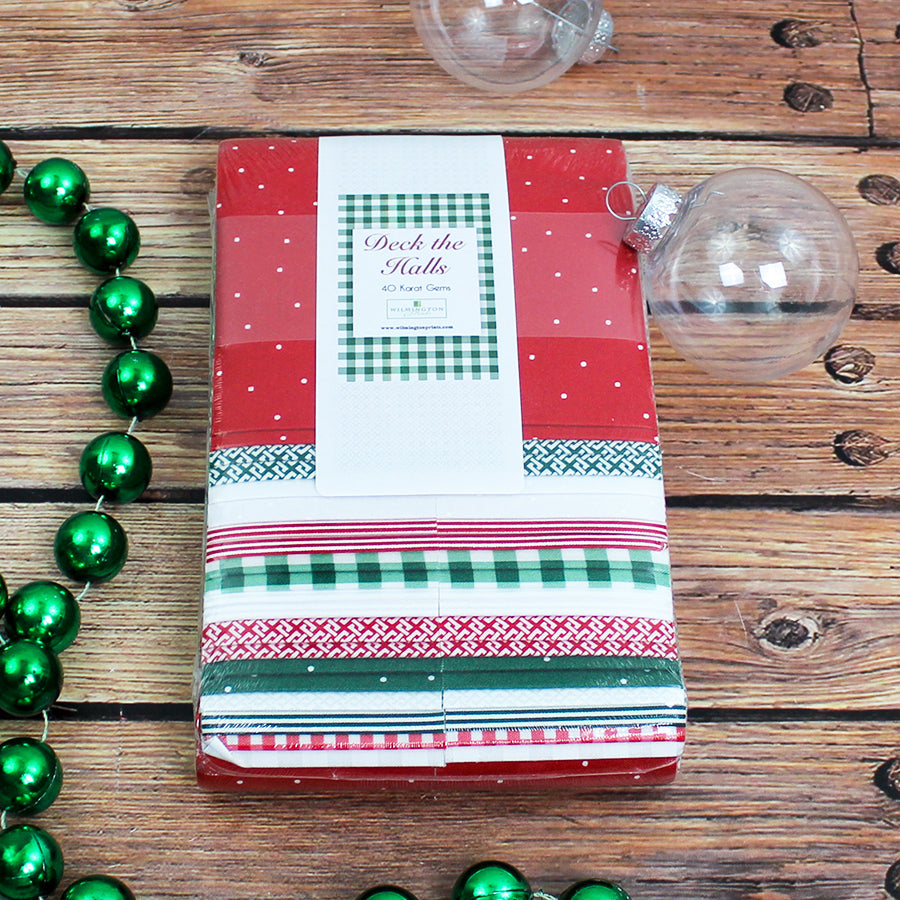  Deck the Halls 40 Karat Gems 2.5" Strips 