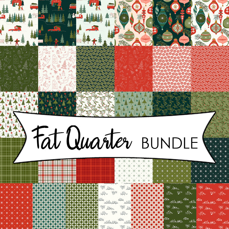  Christmas is in Town Fat Quarter Bundle 