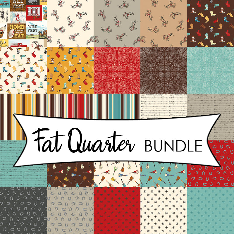  Cowboys Fat Quarter Bundle 