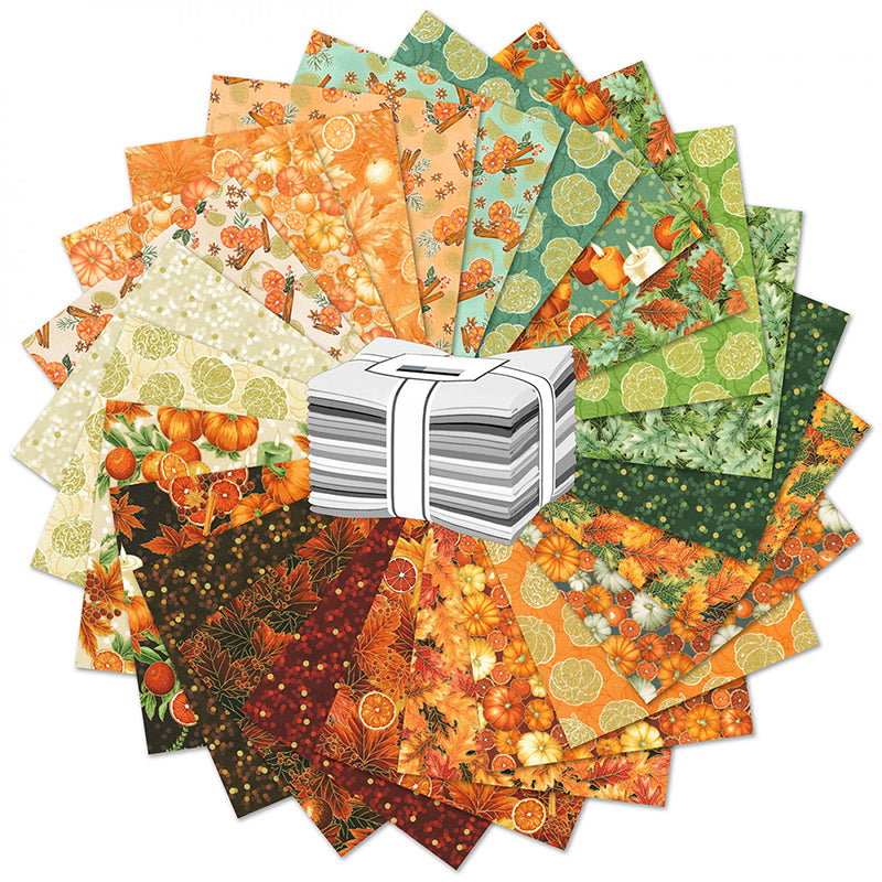  Sweet Pumpkin Spice Fat Quarter Bundle 