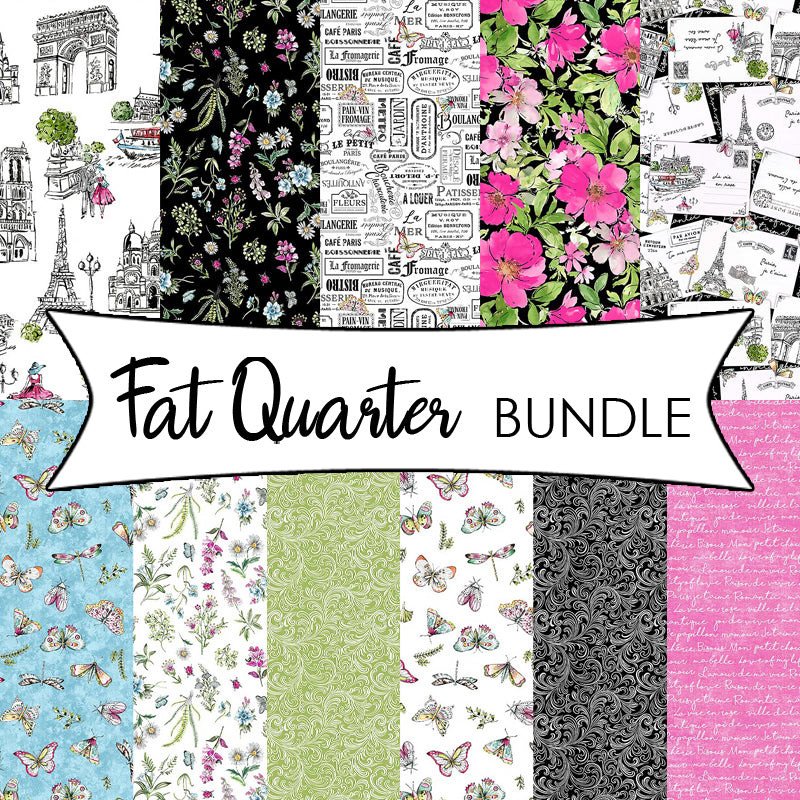  From Paris With Love Fat Quarter Bundle 