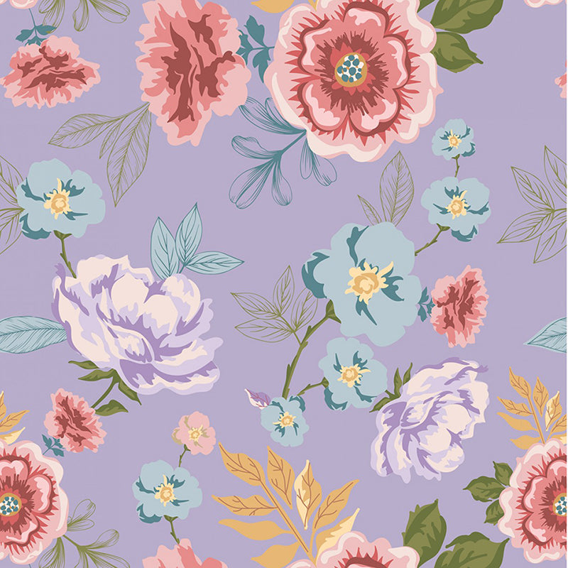  Nature Sings Rose Garden Lavender 