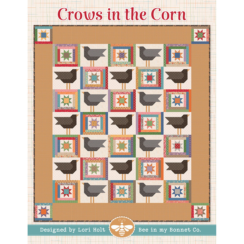  Crows in the Corn Quilt Pattern by It's Sew Emma 