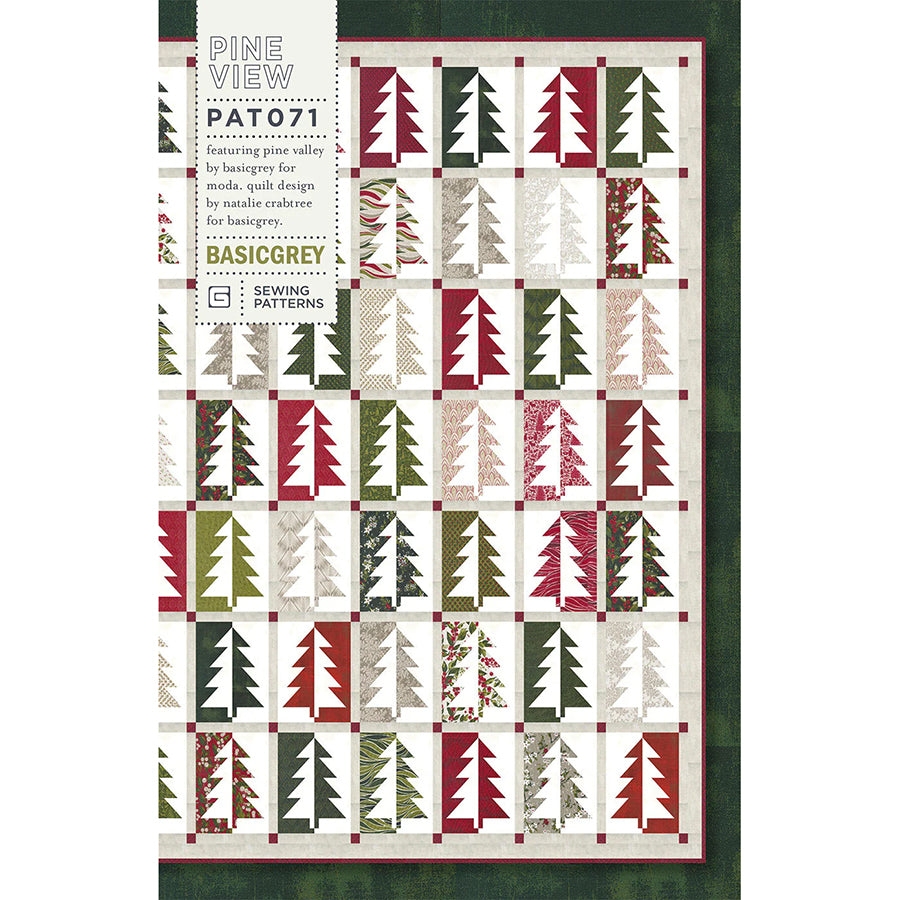  Pine View Quilt Pattern by BasicGrey 