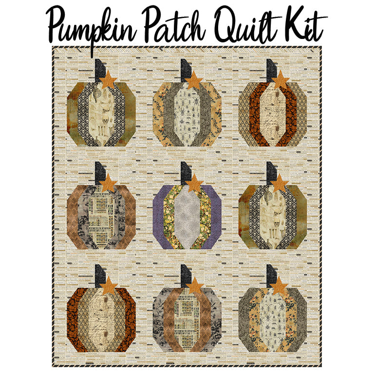  Pumpkin Patch Quilt Kit with Laboratory from Free Spirit 
